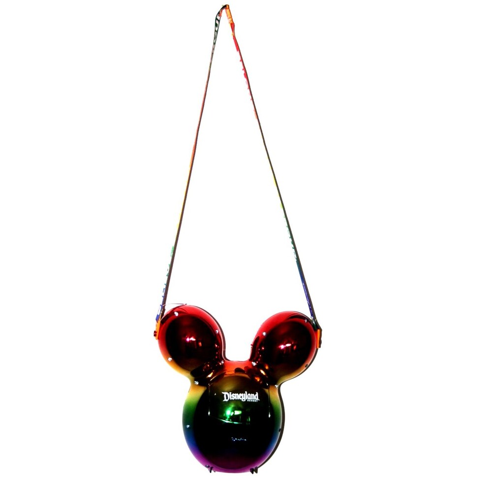 Disneyland Resort Disney Parks Mickey Balloon Popcorn Bucket Metallic Rainbow - Picture 4 of 10